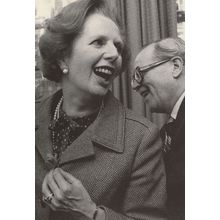 Margaret Thatcher & Hungary Deputy Prime MInister Rare Dutch Postcard