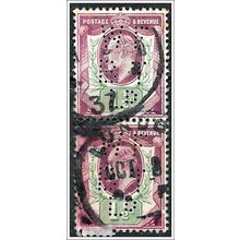 1902 King Edward VII 1½d purple/green Used (as picture) C2-9