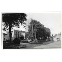 Dedham Church, Suffolk, RP Postcard.