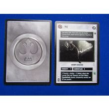 Star Wars 1997 Dagobah Decipher CCG B/B Card Nudj LS