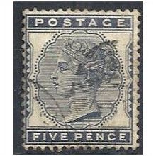 1881 SG169 5d. Indigo Fine Used .