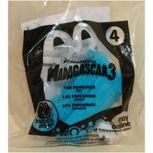 2012 McDonalds Madagascar 3 #4 The Penguins Mint in Package