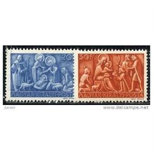 1943 Michel 743+744 - MH (*)