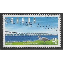 CAN 1997 45c 'CONFEDERATION BRIDGE ( R)' FINE USED (EBID71-456)