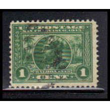 Used 397 1c Vasco Balboa Fine RA1855