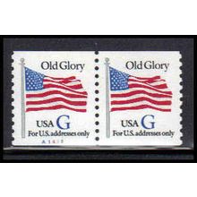 2890 32c G Old Glory Very Fine MNH CNP Left A1433 PA1544