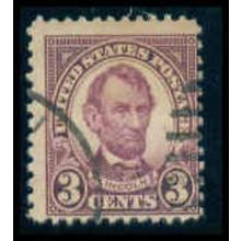 Used 635 3c Abraham Lincoln Average M09902