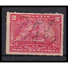 Used R164 2c Battleship Fine KA5435