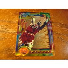 1993/94 Topps Finest, MICHAEL JORDAN, HOF, Bulls, #1