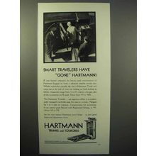 1930 Hartmann Trunks and Tourobes Ad - Smart Travelers