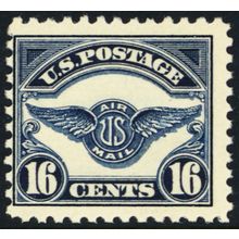 C5, Mint NH 16¢ Early Airmail Stamp CV $120 * Stuart Katz