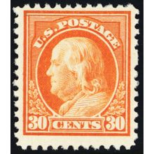 516, Mint FVF NH 30¢ - PO FRESH! - CV $70.00 * Stuart Katz