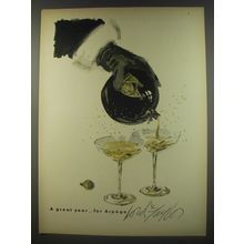 1956 Lord & Taylor Lanvin Arpege Perfume Ad - A great year - for Arpege