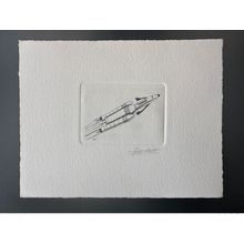 Belgique 1991 COB 2407 Epreuve d'artiste Espace Hermes Shuttle Europa CEPT noir