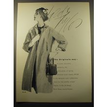 1960 Lord & Taylor Coat Advertisement - The Originala way