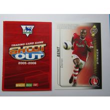 Darren Bent - Charlton A - Shoot Out 2005 2006 Magic Box Football Card (EF1)