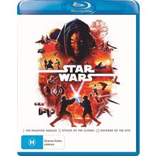 Star Wars Phantom Menace / Attack of the Clones / Revenge of the Sith Blu-ray