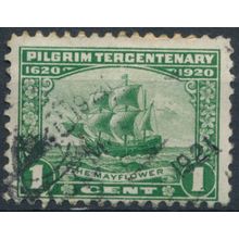 Pilgrim Tercentenary: 1c - USA 1920 - FH - Sc 548 (D)