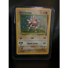 Hitmonchan - 8/130 - Holo Rare - Unlimited Edition Base Set 2 Pokemon Trading Ca