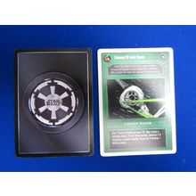 Star Wars 1998 A New Hope Decipher CCG W/B Card Enhanced Tie Laser Cannon DS