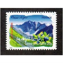 FRA 2009 (56c) 'FLORA - RHONE ALPES' FINE USED (EBID21116)