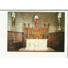 Aberdeenshire CRATHIE CHURCH Communion Table Postcard (CKCPC 1)
