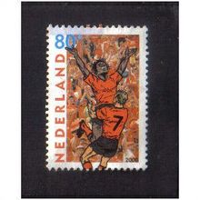 2000 NETHERLANDS FOOTBALL 80C F/U SG2013