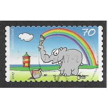 GER 2017 €0.70 (S/A) 'GREETINGS - ELEPHANT' FINE USED (EBID60-565)