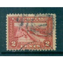 Used 398 2c Panama Canal Barely Clears C3178