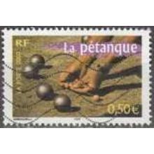 France 2003 Michel 3703 O Cote (2008) 1.20 € La pétanque