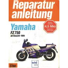YAMAHA FZ750 REPARATUR ANLEITUNG MOTORRAD 98 SEITE DEUTSCH