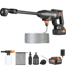 Cordless Pressure Washer, 580-PSI 1.1 GPM Portable Power Cleaner, Handheld H...
