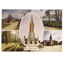 LE TEILLEUL used postcard 1983 postmark #