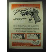 1951 Beretta Featherweight .22, Olympic & 38D Pistol Ad