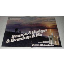 1981 Benson & Hedges Cigarettes Ad - Evenings & Me