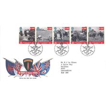 1994 D-Day Landings Illustrated FDC.