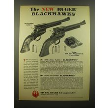 1968 Ruger Blackhawk Revolvers Advertisement