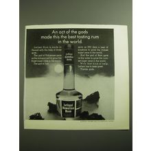 1970 Leilani Hawaiian Rum Advertisement - An act of the gods