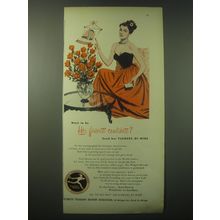 1948 FTD Florists' Telegraph Delivery Association Ad - Want to be her favorite