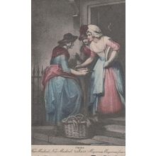 Cries Of London New Mackrel Fishing Antique Postcard