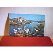 MENEMSHA, MASSACHUSETTS, USA used postcard 1970 postmark =