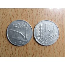 Italy 1987 10 Lire Coin