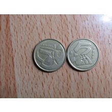 Spain 1991 Juan Carlos 5 Peseta Coin