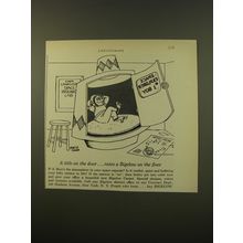 1961 Bigelow Carpet Advertisement - Art by Martin Hanna - Space Explorer #1 Boy