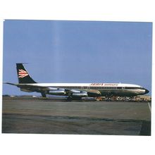 BOEING 707 AIRCRAFT BRITISH AIRTOURS CARD NO W 136