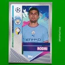 Topps Champions League 22/23 Sticker #323 Rodri Manchester City
