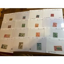 ICOLLECTZONE Sarawak Dealer Card Lot hinged and used (B300-91)