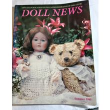 Summer 1995 DOLL NEWS Magazine by Federation of Doll Clubs good back cover damag