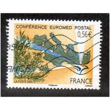 FRA 2009 56c 'EUROMED POSTAL CONFERENCE' FINE USED (EBID21278)