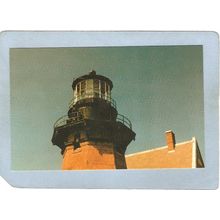 Rhode Island Block Island Lighthouse Postcard Southeast Lighthouse Tower~874